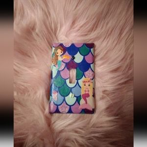 Mermaid light switch cover